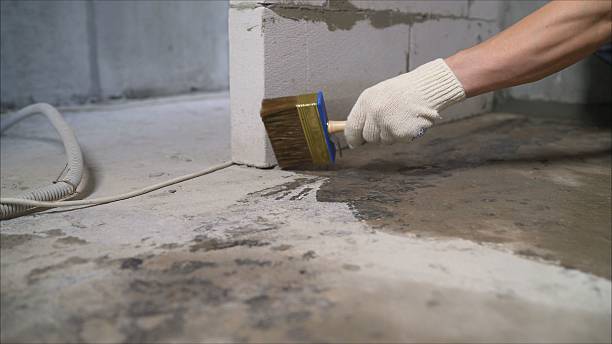 SJ Waterproofing Pros Interior Drainage System coverage map for Wrightstown, NJ and surrounding area